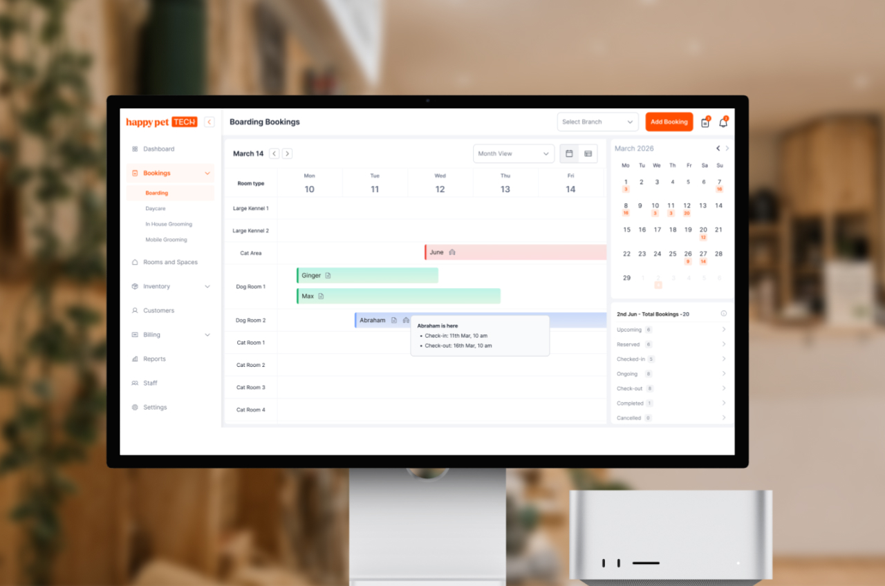 One unified calendar gives visibility across operations